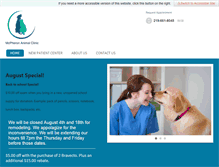Tablet Screenshot of mcpheronanimalclinic.com